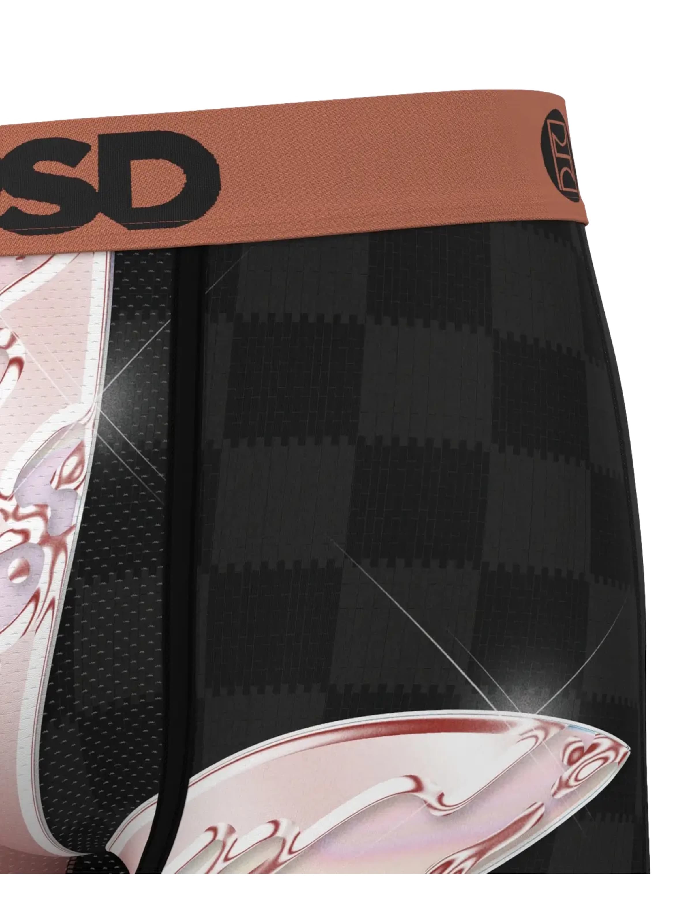 PSD Boxer shorts 'Rose Drippin' in Mixed colours
