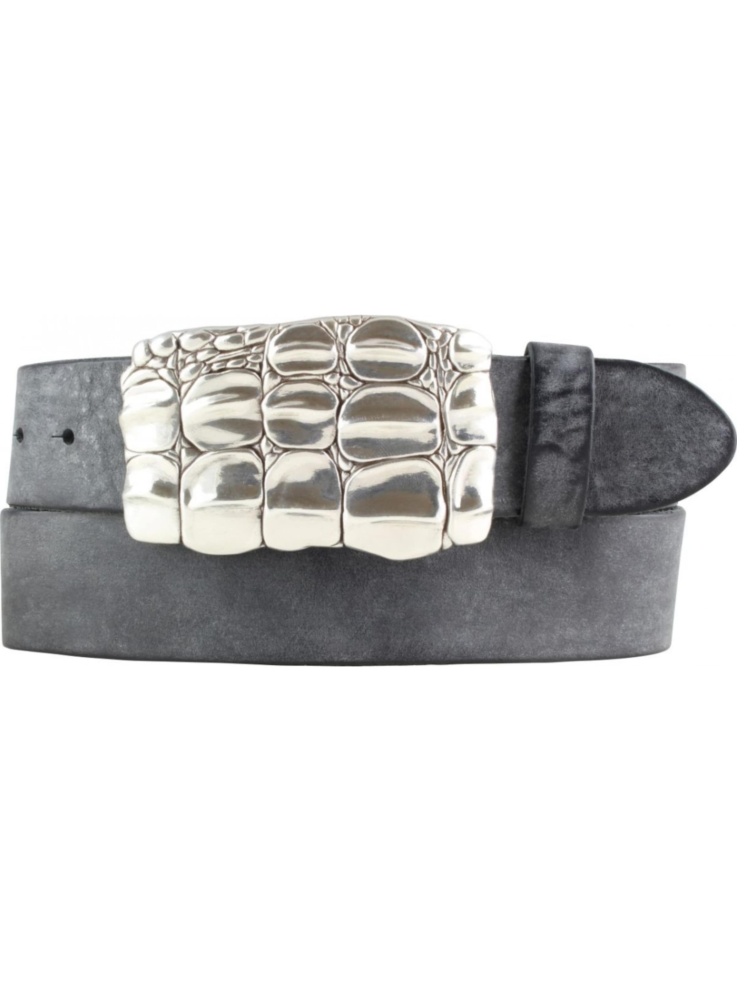 BELTINGER Gürtel 'Biella'‌‌‌‌‌‌‌‌ in Schwarz: Vorderseite