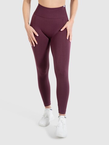 Coupe slim Leggings 'Layne' Smilodox en violet : devant