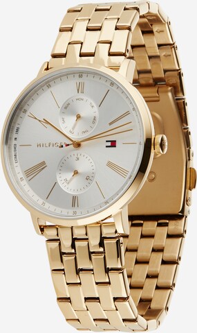 TOMMY HILFIGER Analoguhr in Gold: predná strana