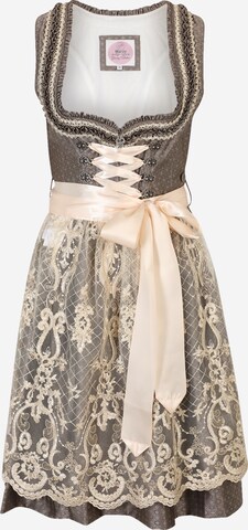 MARJO Dirndl 'Sarina' in Brown: front