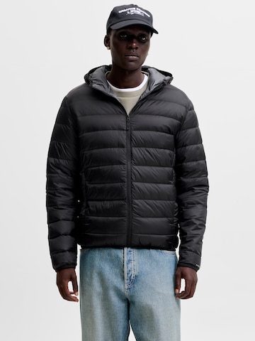 Giacca di mezza stagione 'JJEberg' di JACK & JONES in nero: frontale