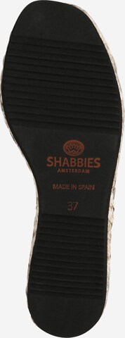 SHABBIES AMSTERDAM Sandály – černá