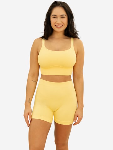 SugarShape Skinny Παντελόνι 'Freeda' σε κίτρινο