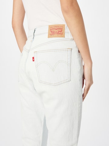 Skinny Jeans '501 Skinny' de la LEVI'S ® pe alb