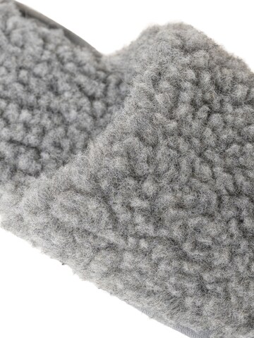 Gottstein Hausschuh 'Curly Wool' in Grau