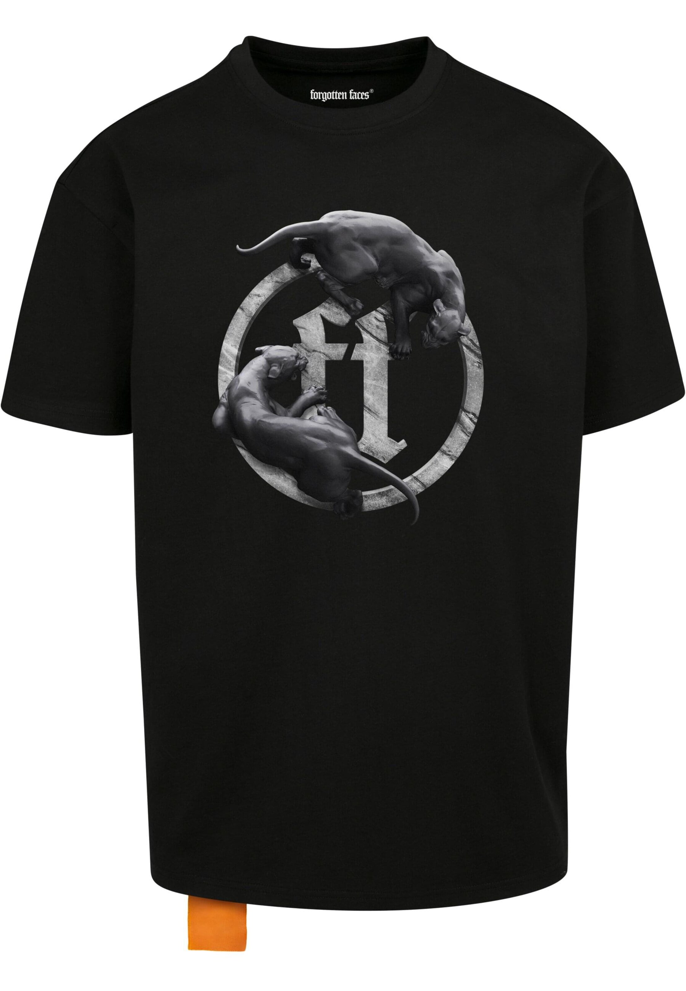 T-Shirt 'Rivals' Forgotten Faces en noir : devant