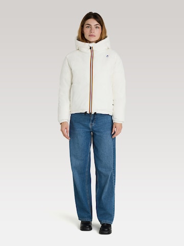 Veste d’hiver 'Le Vrai 4.0 Albine' K-Way en blanc