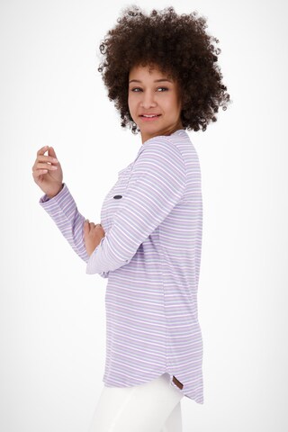 T-shirt 'LeaAK' Alife and Kickin en violet