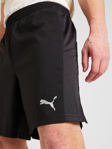 PUMA Regular Workout Pants 'Run Favourite Velocity 7' in Black
