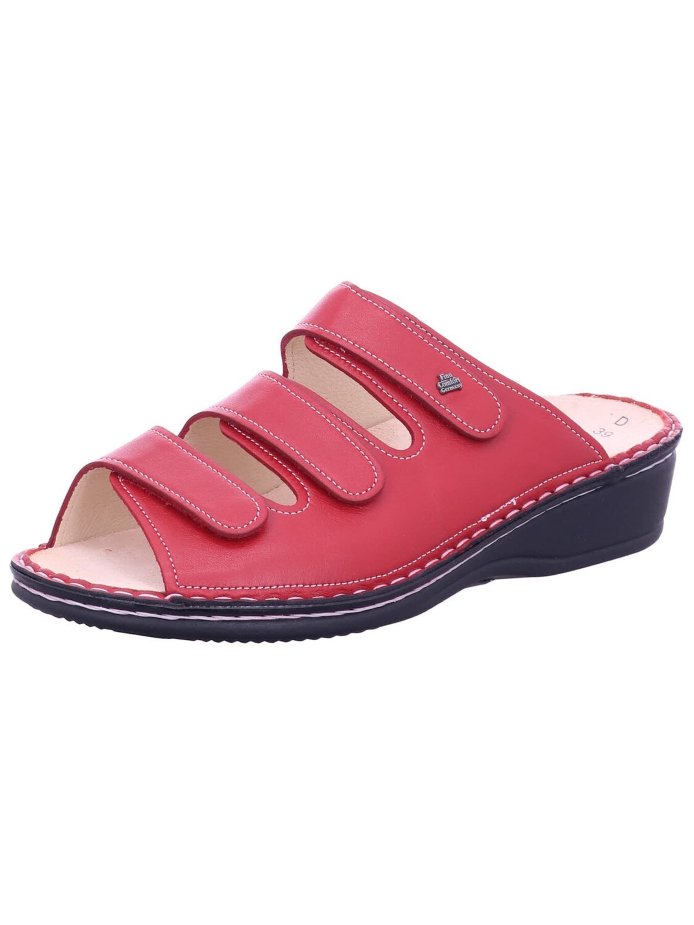 Finn Comfort - Zapatos abiertos '02501 604420' en rojo: frente
