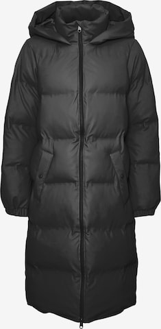 VERO MODA Talvemantel 'Noe', värv must: eest vaates