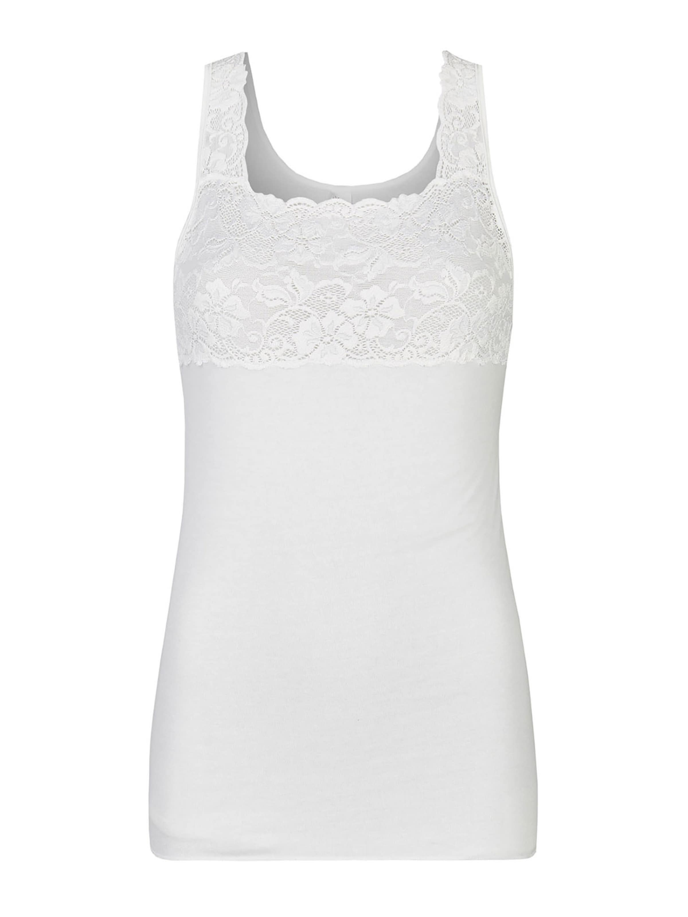 Nina von C. Undershirt 'Fine Cotton' in White
