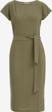 Robe WE Fashion en vert : devant