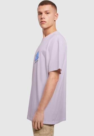 T-Shirt 'Fly High' Merchcode en violet