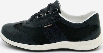 MEPHISTO Athletic Lace-Up Shoes in Black: front