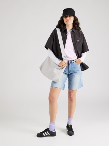 CONVERSE Koszulka 'Go-To' w kolorze fioletowy