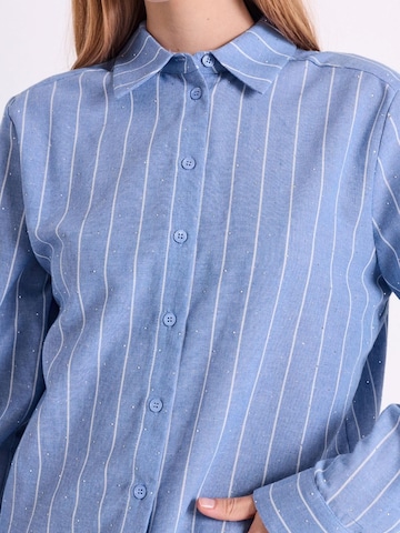 Freequent Blouse 'FQSolly blouse blue' in Blauw