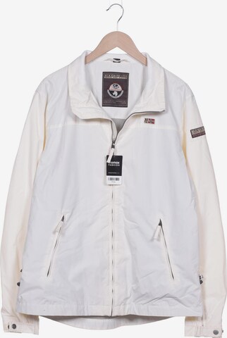 NAPAPIJRI Jacket & Coat in XXL in White: front