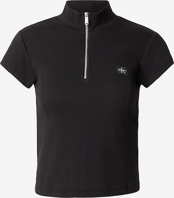 regular Maglietta di Calvin Klein Jeans in nero: frontale