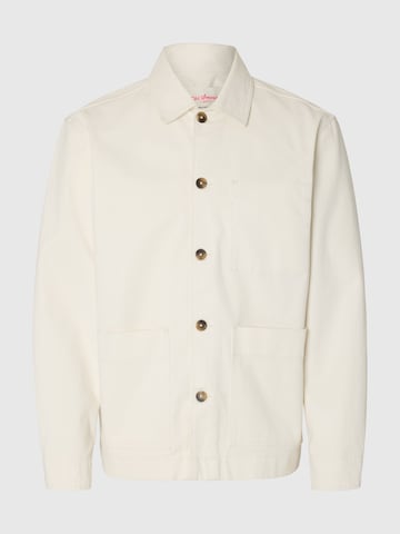 SELECTED - Chaqueta de entretiempo 'Selected x Hotel Amour' en blanco