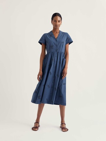 Robe-chemise 'Fowen' Seasalt Cornwall en bleu : devant
