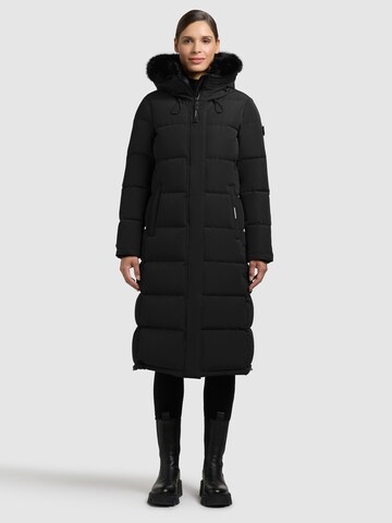 Manteau d’hiver 'Porde2' khujo en noir