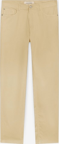 Pantalon Trussardi en beige : devant
