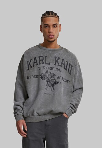 Karl Kani - Sudadera 'Street Academy' en gris: frente