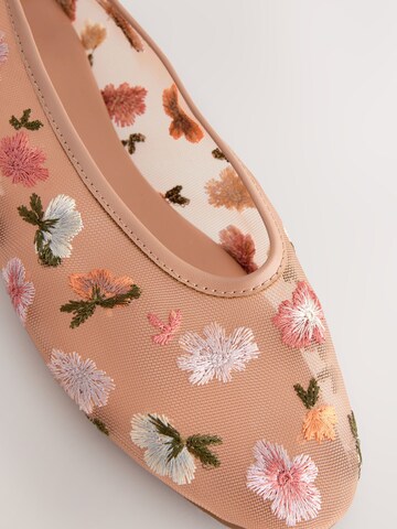 Next Ballerinasko i beige