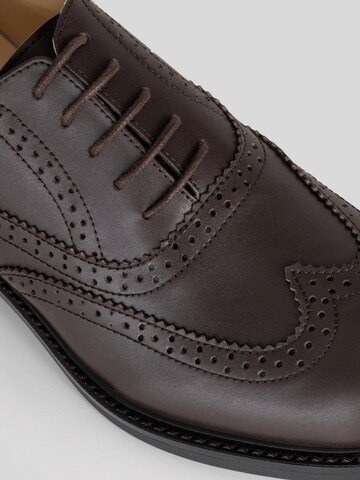 Solari Milano Veterschoen 'Brogue' in Bruin
