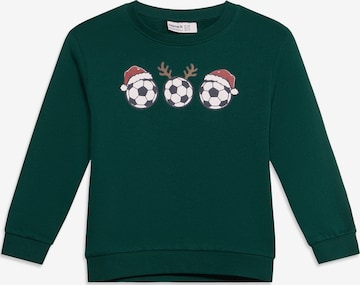 NAME IT Sweatshirt 'NMMVOLUF' in Green: front