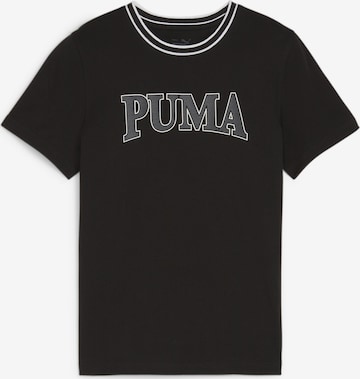 PUMA Shirt 'Squad' in Zwart: voorkant
