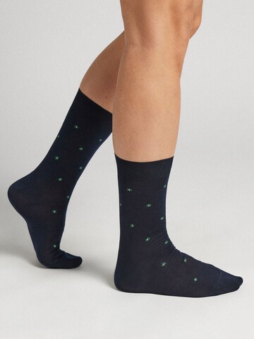 IUMAN Intimissimi Uomo Socken in Schwarz: Vorderseite