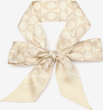 COACH Scarf in Beige