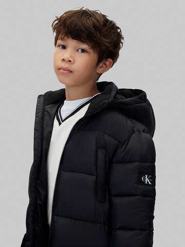 Calvin Klein Jeans Winterjas in Zwart