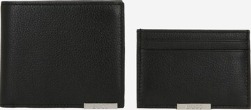 BOSS Wallet in Black: front