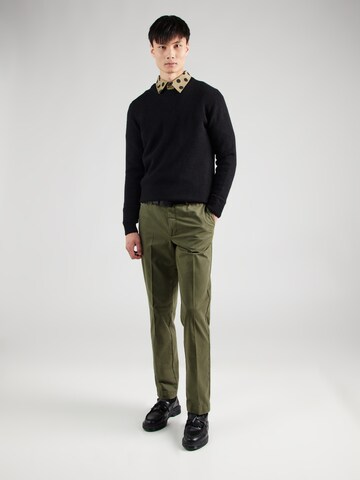 Hackett London regular Παντελόνι με τσάκιση σε πράσινο