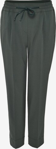 OPUS Pleat-Front Pants 'Melosa' in Green: front