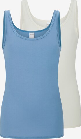 SCHIESSER Undershirt 'Modal Essentials' in Blue: front