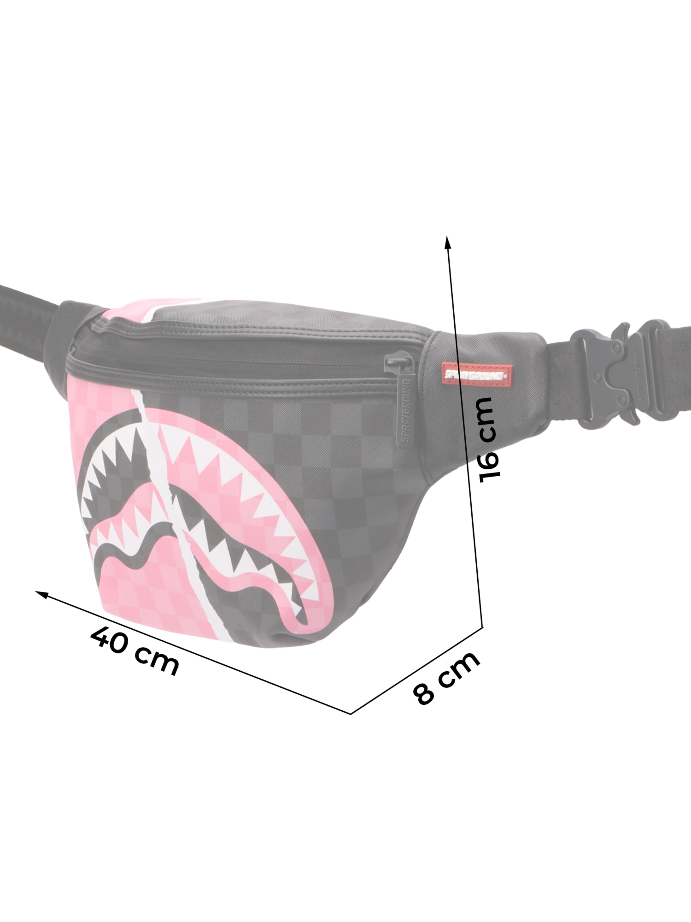 Sprayground Belt bag 'SIP SAVVY' in Pink