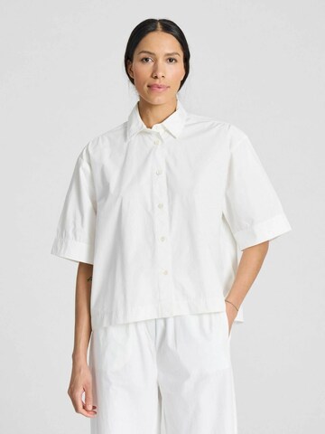 Gai+Lisva Bluse 'Astrid' in Weiß: Vorderseite