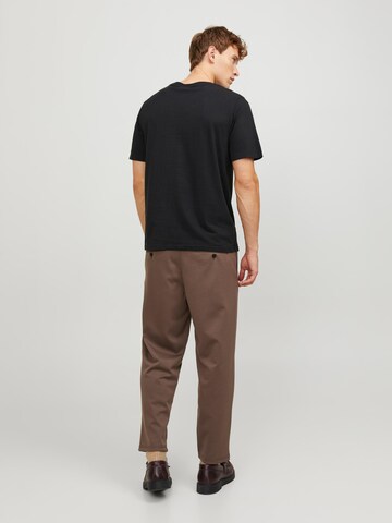 melns JACK & JONES T-Krekls 'LAKEWOOD'