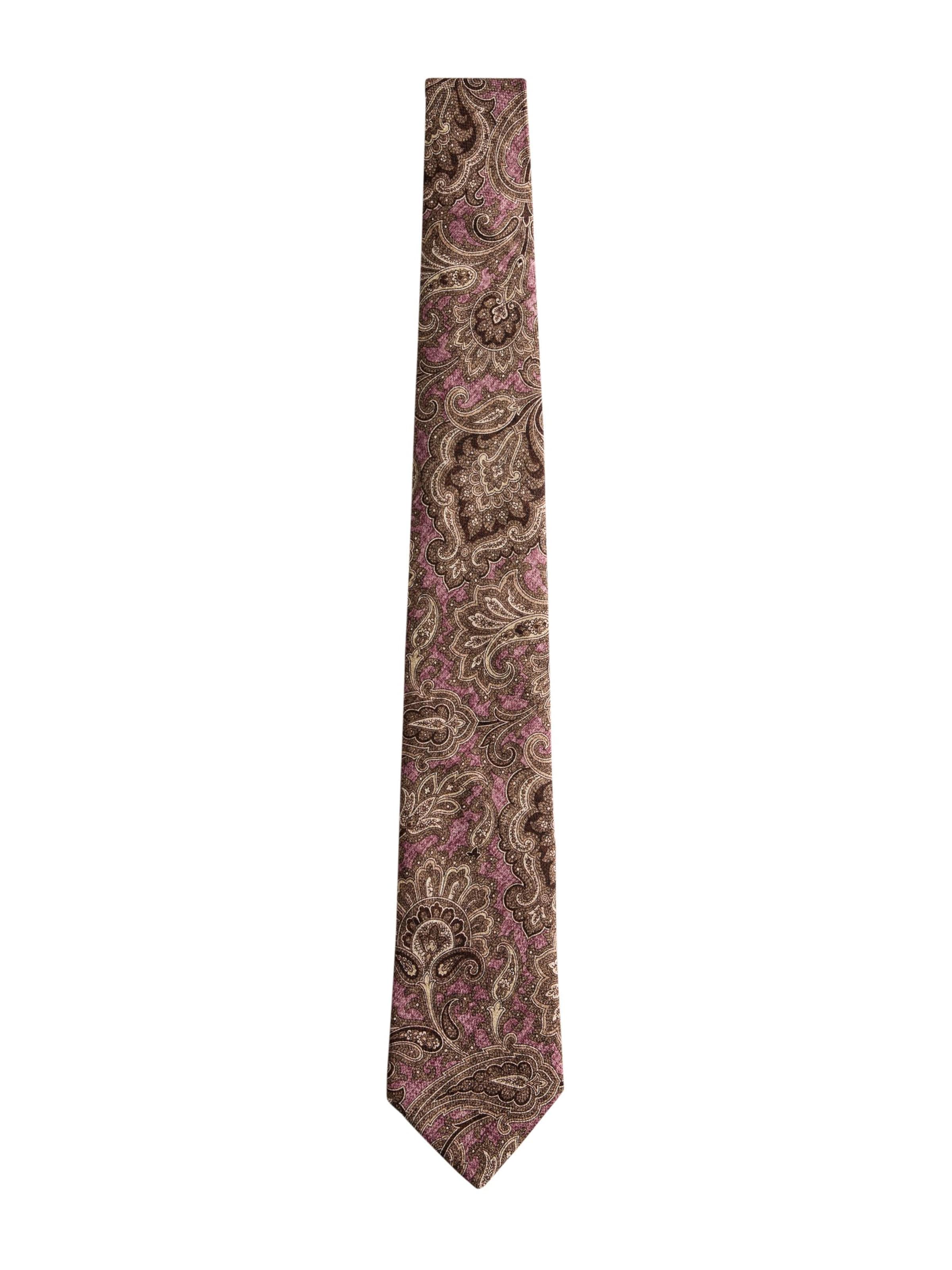 Next - Corbata 'Signature' en marrón: frente