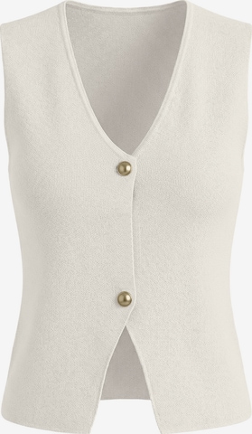 Imily BelaKardigan bez rukava - bijela boja: prednji dio