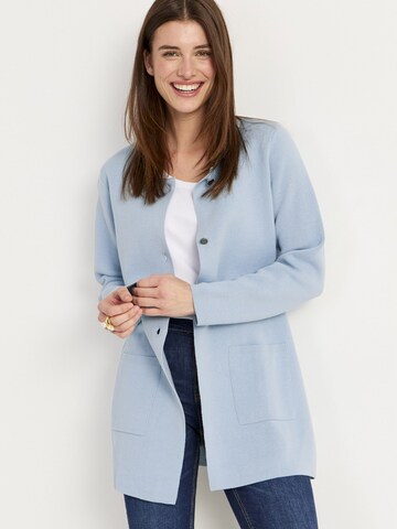 Cardigan Cellbes of Sweden en bleu : devant