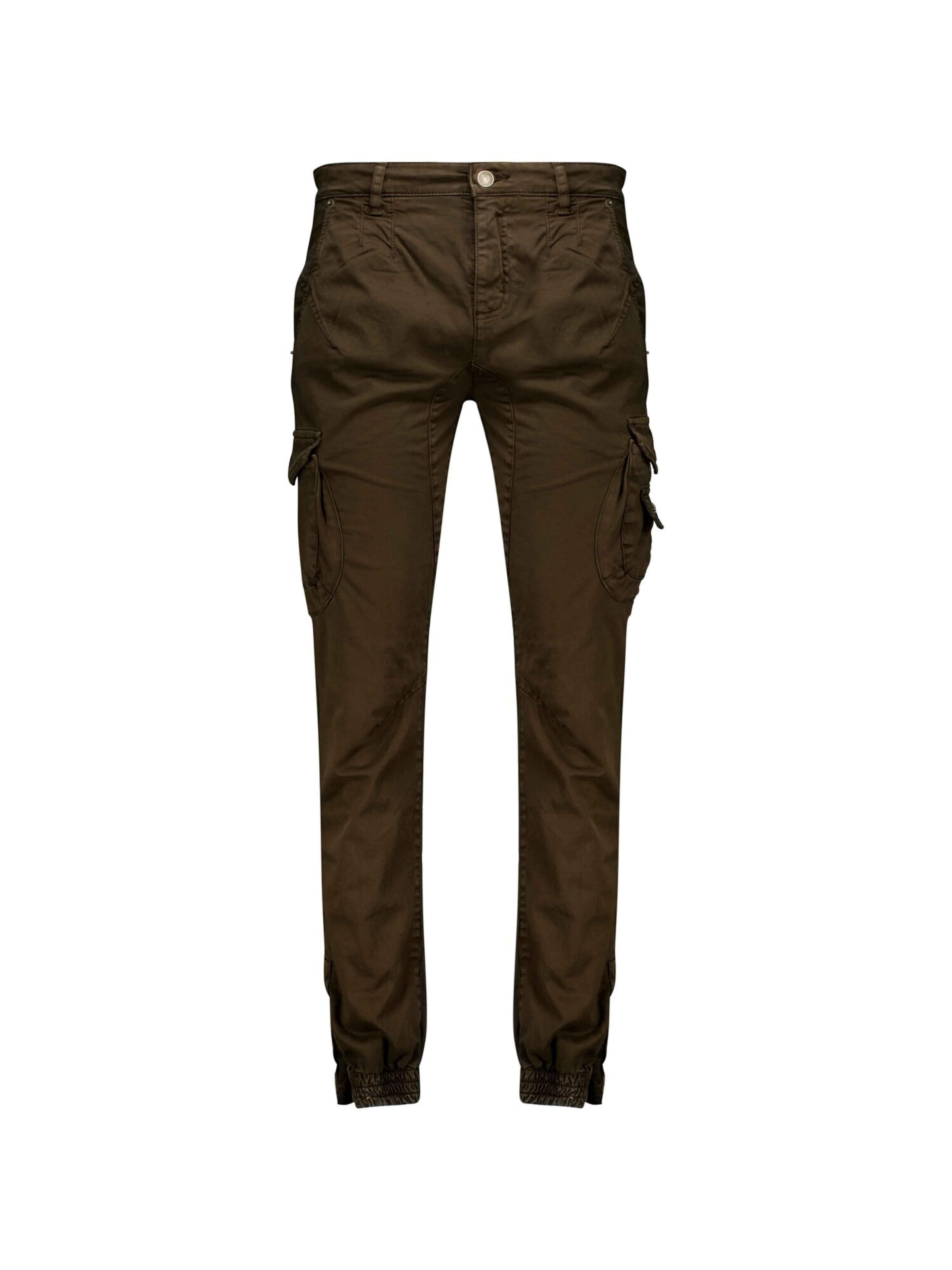Regular Pantalon 'GARDEN' Deeluxe en marron : devant