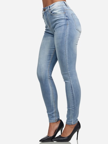 Tazzio Skinny Jeansy 'F101' w kolorze niebieski