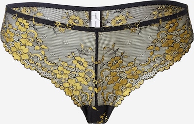 Samsøe Samsøe Thong 'GUNILLA' in Gold / Black, Item view