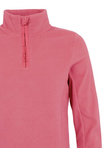 PROTEST Athletic Sweatshirt 'MUTEZ' in Pink
